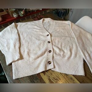 Knitted Off-White Sweater